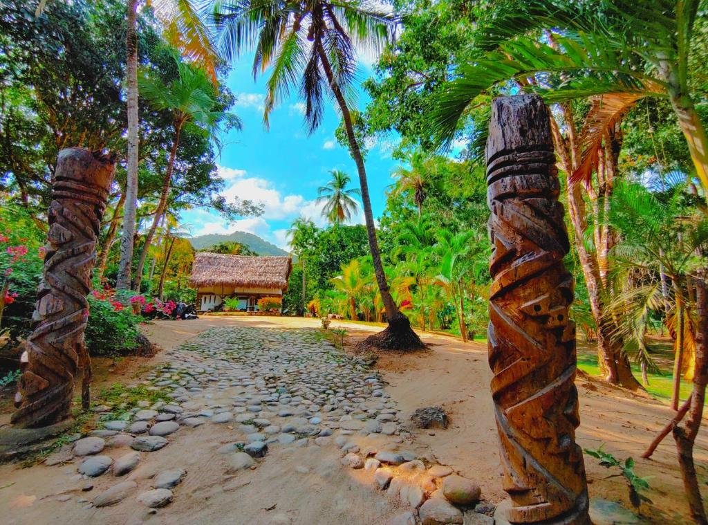 Alojamiento dentro del Parque Tayrona