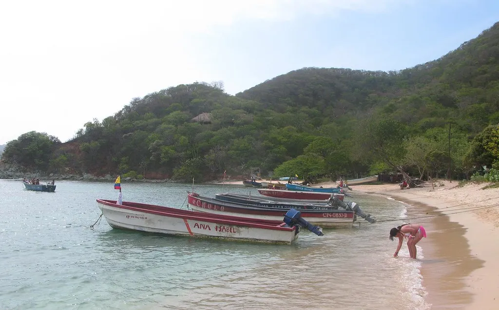 Boats at Playa Cristal